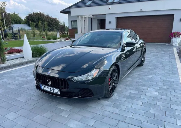 maserati Maserati Ghibli cena 121900 przebieg: 85000, rok produkcji 2014 z Debrzno